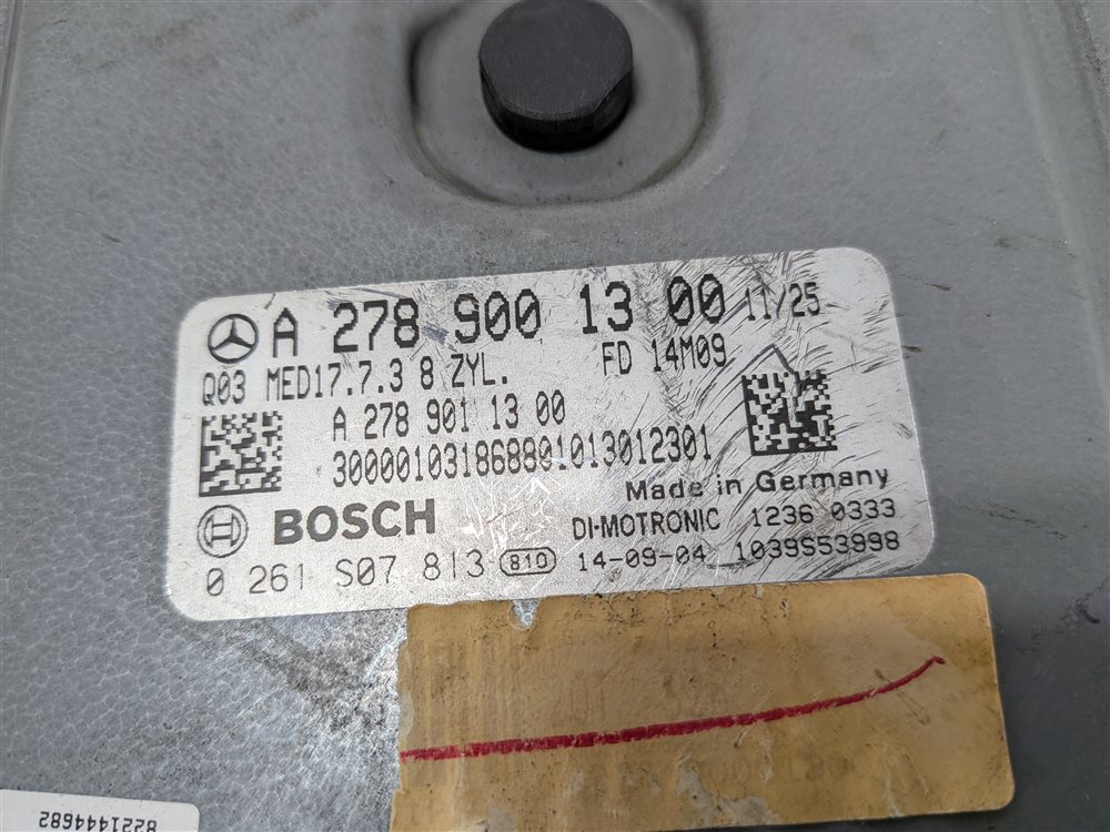 Thumbnail 6: 2013-2020 MERCEDES E GLE GL ML CLASS (W166 X166) 4.6L M278 ENGINE CONTROL MODULE