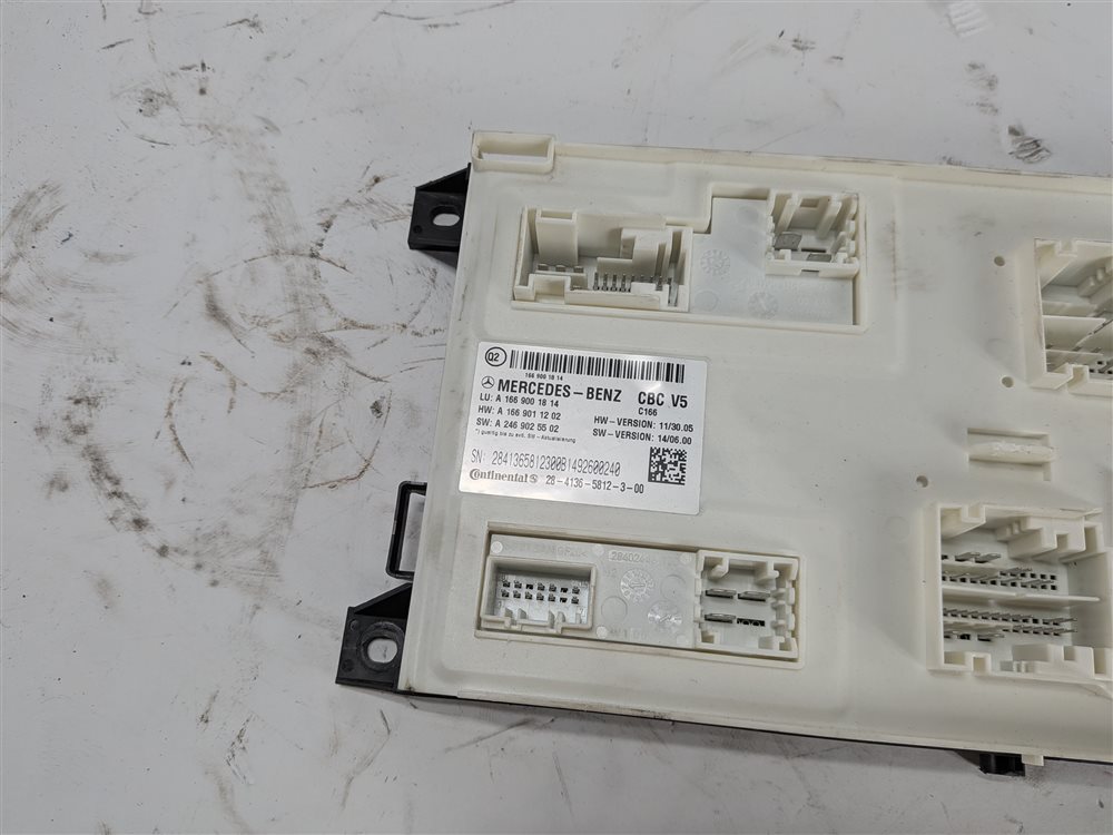 Thumbnail 6: 14-16 MERCEDES GL ML (W166 X166) FRONT SIGNAL ACQUISITION CONTROL MODULE SAM