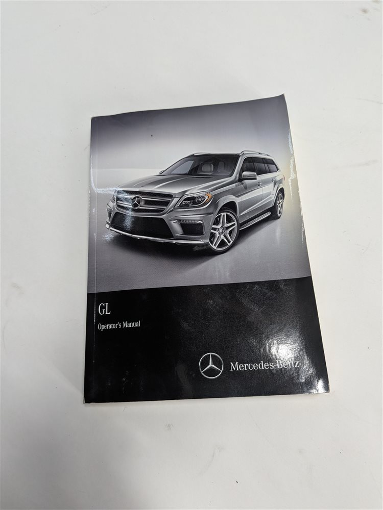 2015 MERCEDES GL550 (X166) 4.6L OWNER'S MANUAL BOOKLET SET/5 w/ DOCUMENT CASE