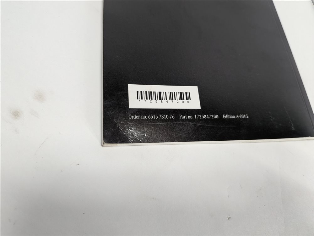Thumbnail 9: 2015 MERCEDES GL550 (X166) 4.6L OWNER'S MANUAL BOOKLET SET/5 w/ DOCUMENT CASE