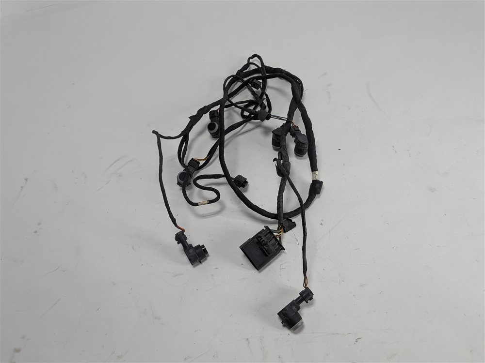 Thumbnail 2: 2015 MERCEDES GL550 (X166) FRONT PARK ASSIST PDC SENSOR SET/6 w/ HARNESS (Black)