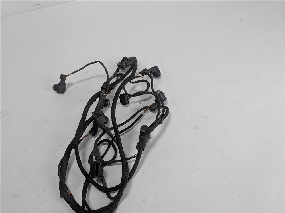 Thumbnail 4: 2015 MERCEDES GL550 (X166) FRONT PARK ASSIST PDC SENSOR SET/6 w/ HARNESS (Black)