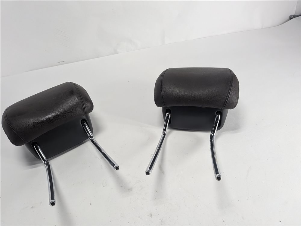 Thumbnail 2: 2015 MERCEDES GL550 X166 FRONT LEFT & RIGHT SEAT HEADREST SET/2 LEATHER (Brown)
