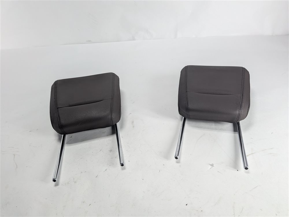 2015 MERCEDES GL550 (X166) REAR 3RD ROW SEAT HEADREST HEAD REST SET/2 (Brown)