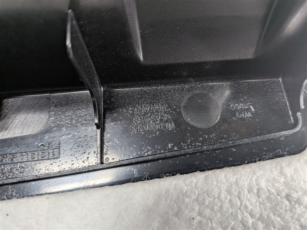 Thumbnail 6: 2015 MERCEDES GL550 (X166) REAR TRUNK CARGO SILL SCUFF PLATE STEP PROTECTOR TRIM