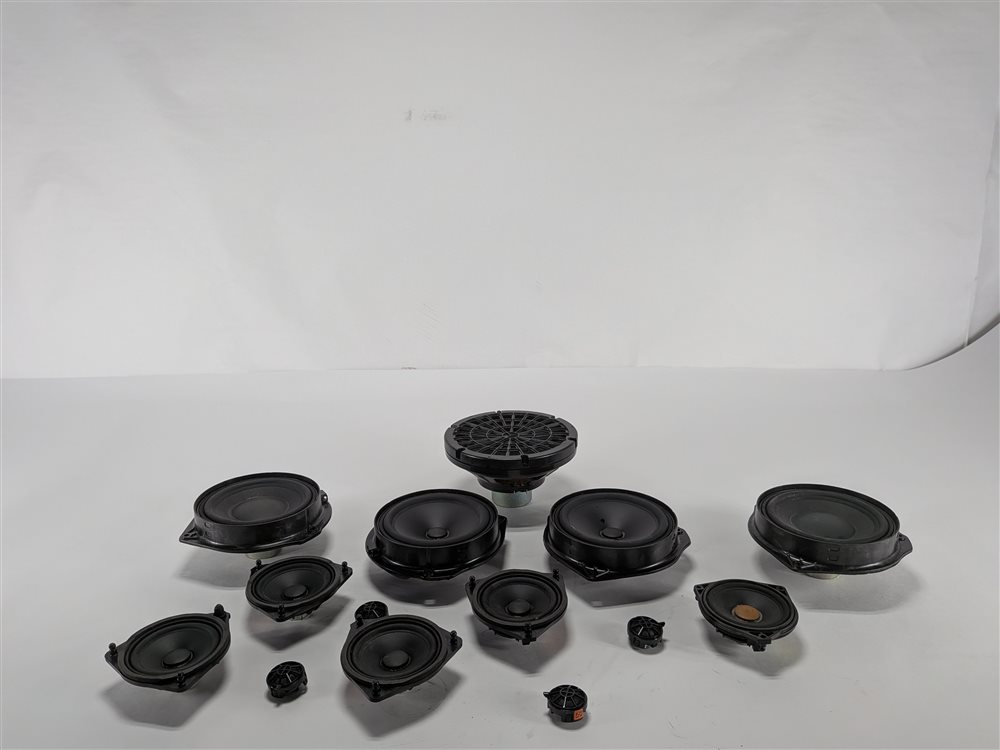 2015 MERCEDES GL550 (X166) HARMAN KARDON LOGIC7 SOUND SYSTEM SPEAKER SET/13