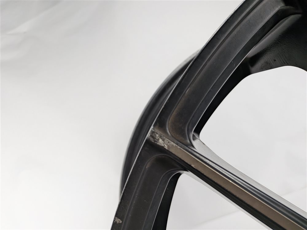 Thumbnail 5: 2015 MERCEDES GL550 X166 NICHE 22X9 10-SPOKE BLACK MACHINED FACE ALLOY WHEEL RIM