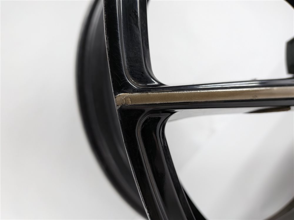 Thumbnail 5: 2015 MERCEDES GL550 X166 NICHE 22X9 10-SPOKE BLACK MACHINED FACE ALLOY WHEEL RIM