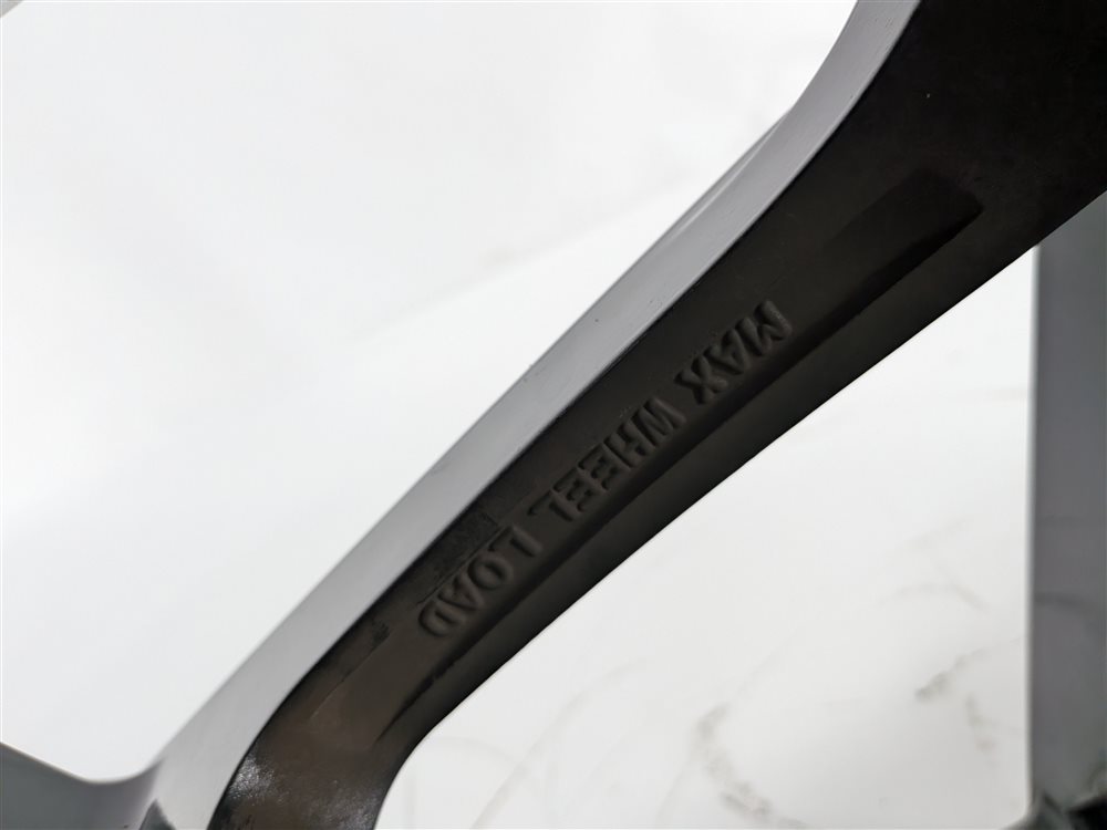Thumbnail 6: 2015 MERCEDES GL550 X166 NICHE 22X9 10-SPOKE BLACK MACHINED FACE ALLOY WHEEL RIM