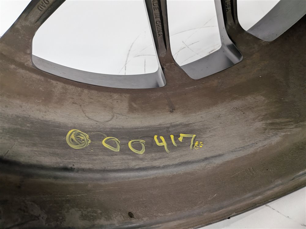 Thumbnail 10: 2015 MERCEDES GL550 X166 NICHE 22X9 10-SPOKE BLACK MACHINED FACE ALLOY WHEEL RIM