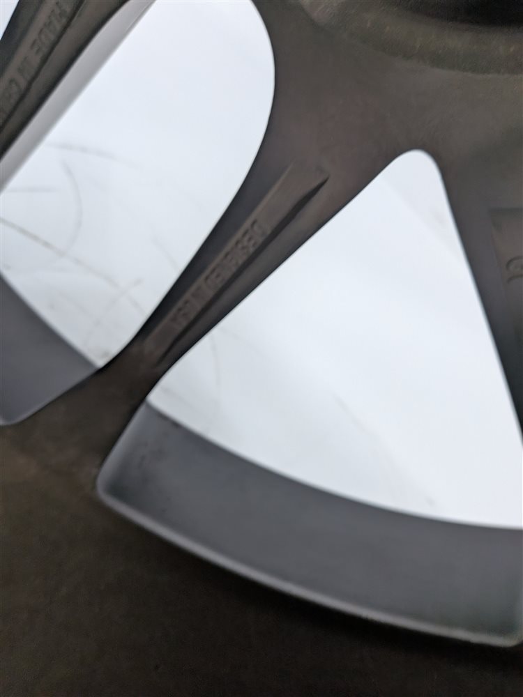 Thumbnail 15: 2015 MERCEDES GL550 X166 NICHE 22X9 10-SPOKE BLACK MACHINED FACE ALLOY WHEEL RIM