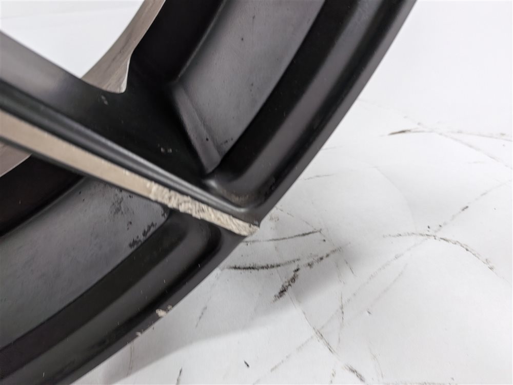 Thumbnail 7: 2015 MERCEDES GL550 X166 NICHE 22X9 10-SPOKE BLACK MACHINED FACE ALLOY WHEEL RIM