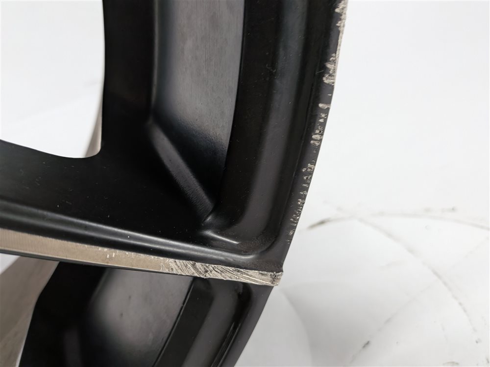 Thumbnail 8: 2015 MERCEDES GL550 X166 NICHE 22X9 10-SPOKE BLACK MACHINED FACE ALLOY WHEEL RIM