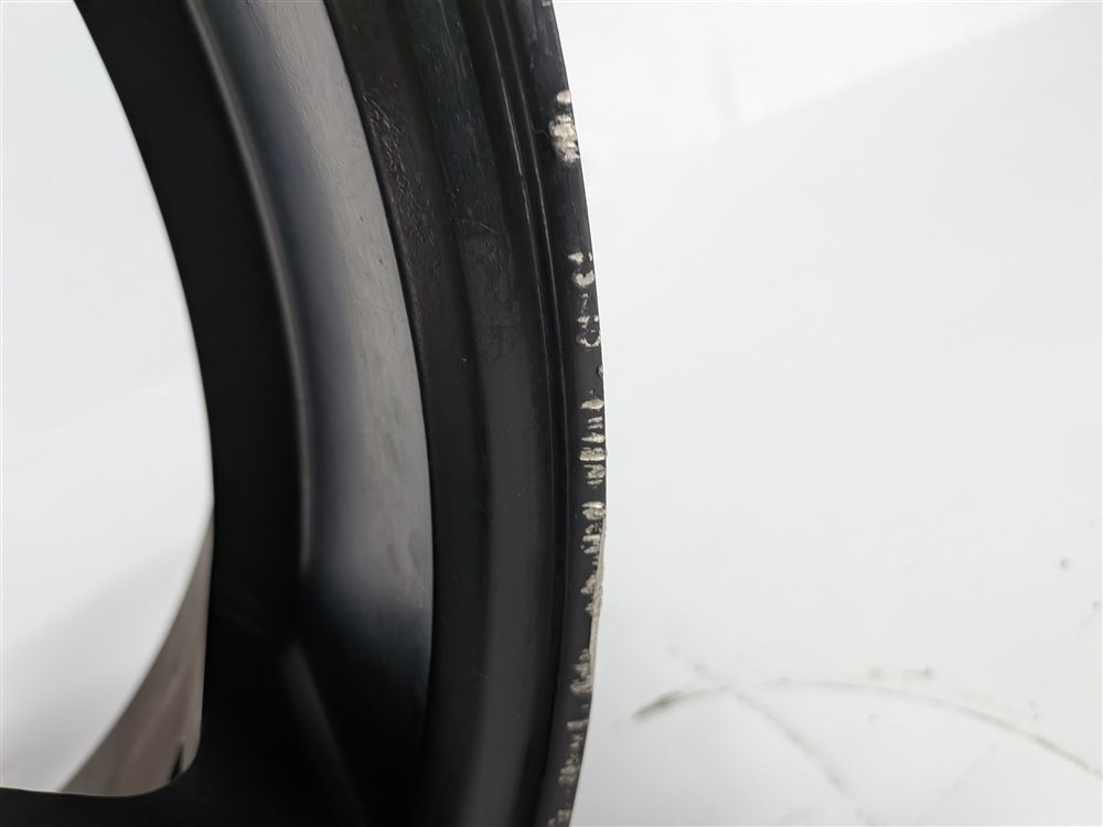 Thumbnail 9: 2015 MERCEDES GL550 X166 NICHE 22X9 10-SPOKE BLACK MACHINED FACE ALLOY WHEEL RIM