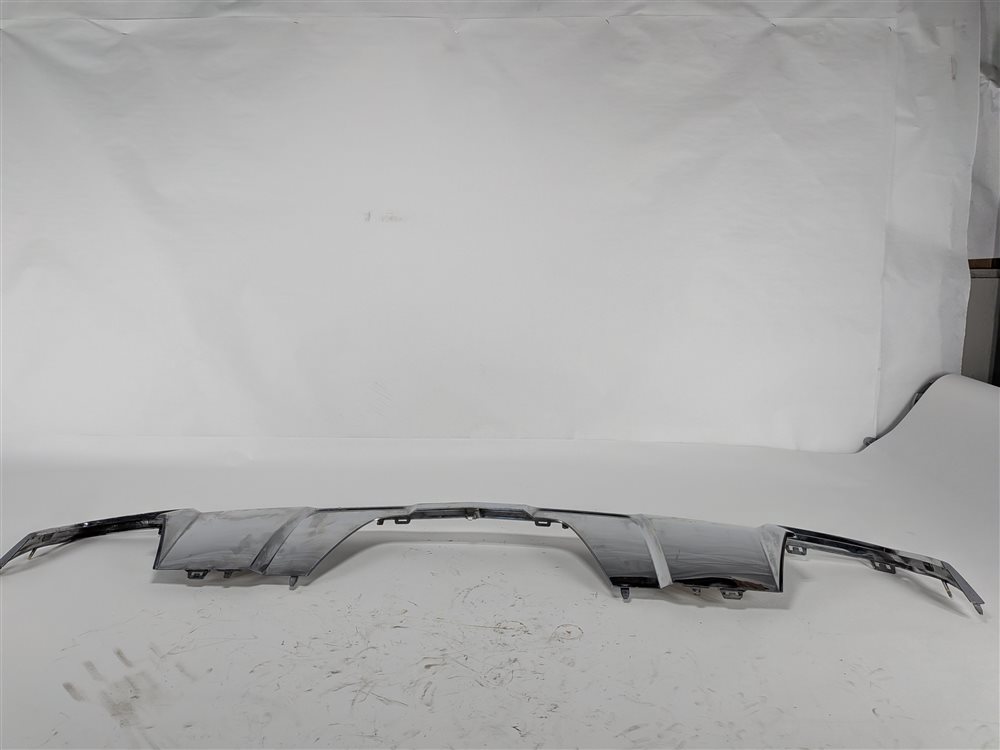 2015 MERCEDES GL550 (X166) REAR LOWER BUMPER VALANCE DIFFUSER PANEL CHROME TRIM