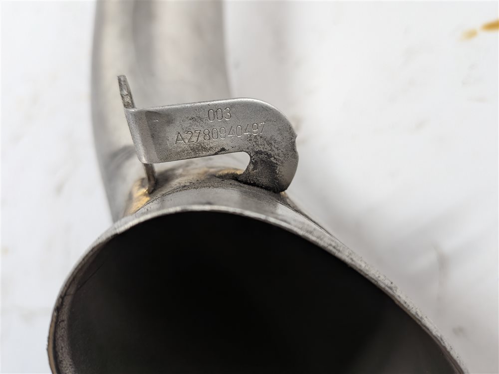 Thumbnail 9: 2015 MERCEDES GL550 (X166) 4.6L 278.928 ENGINE RIGHT AIR INTAKE HOSE PIPE SET/2