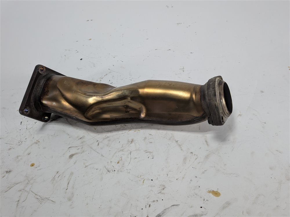 2015 MERCEDES GL550 (X166) 4.6L (278.928) ENGINE LEFT TURBOCHARGER EXHAUST PIPE