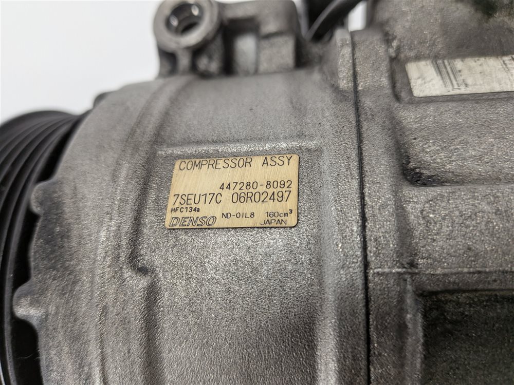 Thumbnail 8: 2015 MERCEDES GL550 (X166) 4.6L AC A/C AIR CONDITIONING COMPRESSOR PUMP DENSO