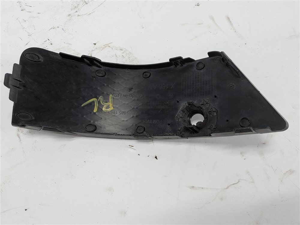 Thumbnail 4: 2015 MERCEDES GL550 X166 REAR BUMPER GRILLE LEFT/RIGHT SET/2 w/PDC HOLES (Black)