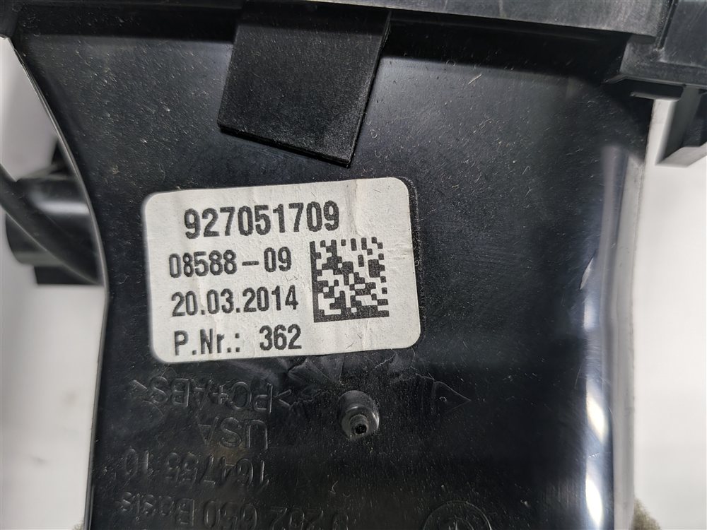 Thumbnail 8: 2014 BMW X5 (F15) FRONT RIGHT PASSENGER DASH HEAT AIR AC VENT OUTLET (Black)