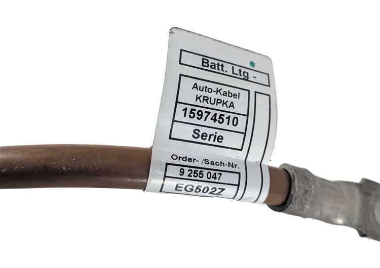 Thumbnail 9: 2014 BMW X5 (F15) 4.4L NEGATIVE GROUND BATTERY CABLE LEAD WIRE w/ TERMINAL