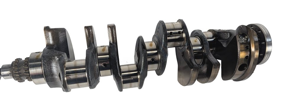 Thumbnail 2: 14-16 BMW X5 X6 F15 F16 4.4L 4.4TT TWIN TURBO N63 ENGINE CRANKSHAFT CRANK SHAFT