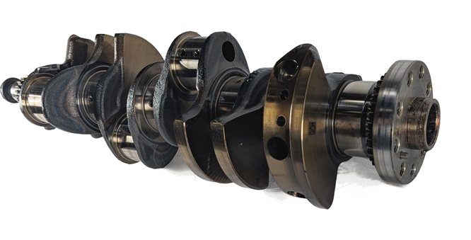 Thumbnail 4: 14-16 BMW X5 X6 F15 F16 4.4L 4.4TT TWIN TURBO N63 ENGINE CRANKSHAFT CRANK SHAFT
