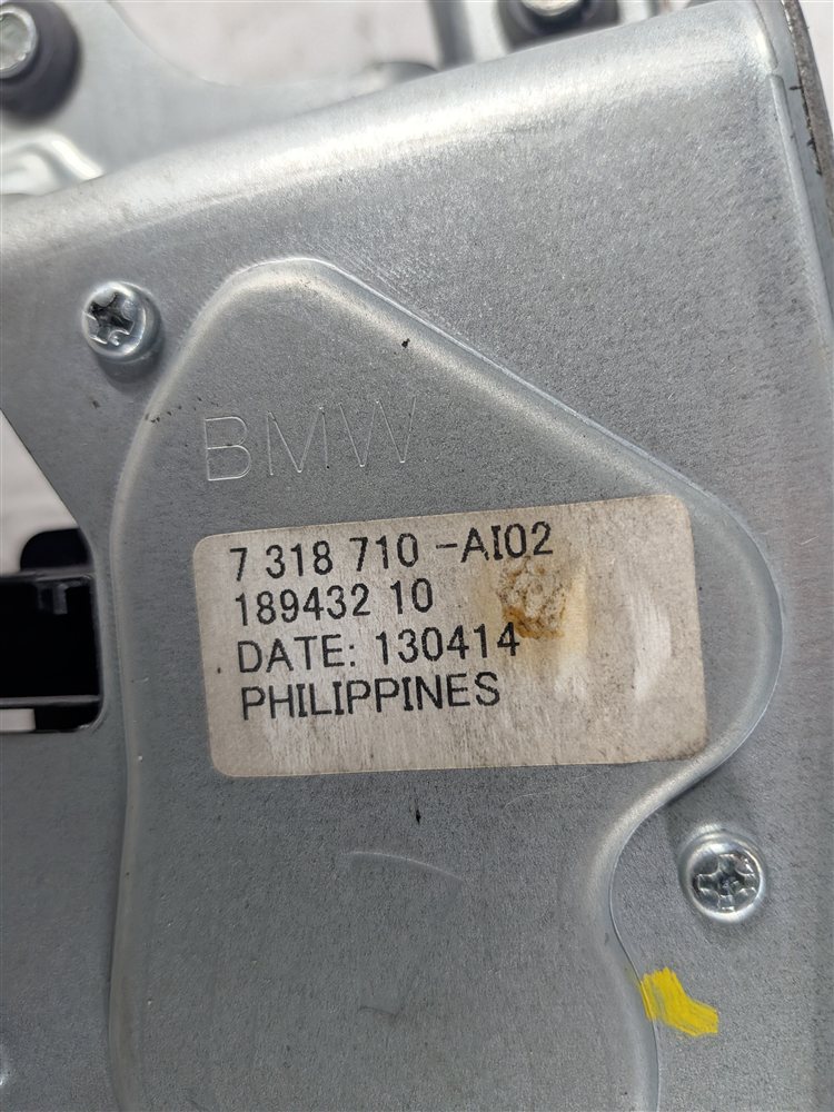 Thumbnail 7: 2014-2018 BMW X5 X5M ///M (F15 F85) REAR TAILGATE HATCH LID GLASS WIPER MOTOR