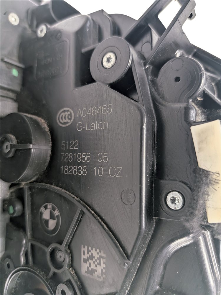 Thumbnail 8: 16-19 BMW 5 7 X5 X6 F25 F26 G11 REAR RIGHT SOFT CLOSE DOOR LOCK LATCH & ACTUATOR