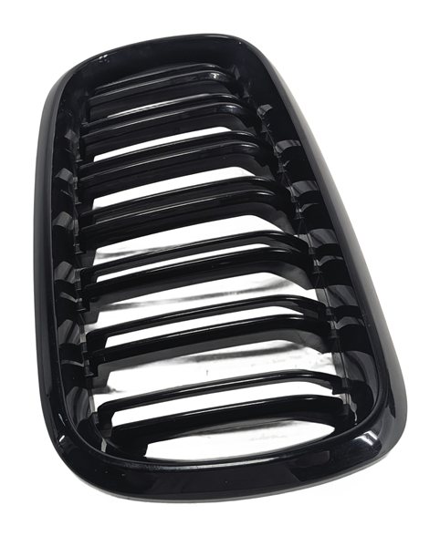 Thumbnail 5: 14-18 BMW X5 (F15) FRONT RIGHT UPPER KIDNEY GRILLE GLOSS BLACK W/O NIGHT VISION