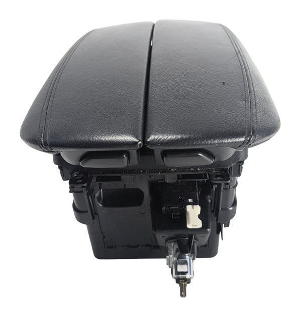 BMW 14-18 X5 F15 15-16 X6 F16 FRONT CENTER CONSOLE ARM REST STORAGE BIN (Black)