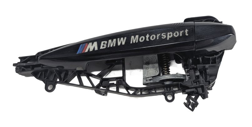 Thumbnail 2: 14-21 BMW X1 X2 X5 X6 (F15 F16 F39 F48) REAR LEFT COMFORT DOOR HANDLE (Black)