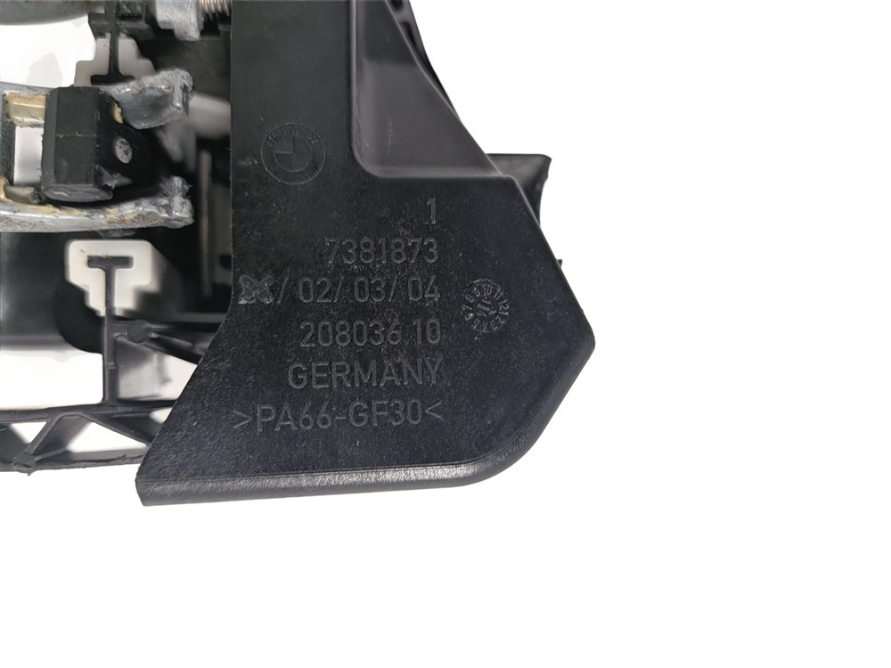Thumbnail 8: 14-21 BMW X1 X2 X5 X6 (F15 F16 F39 F48) REAR LEFT COMFORT DOOR HANDLE (Black)