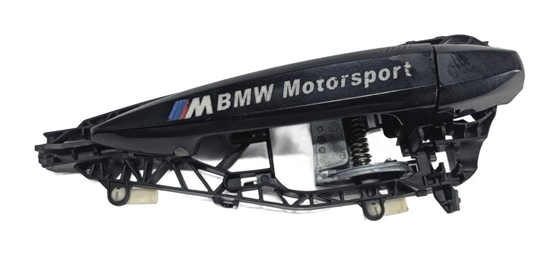 Thumbnail 2: 14-21 BMW X1 X2 X5 X6 (F15 F16 F39 F48) FRONT LEFT COMFORT DOOR HANDLE (Black)