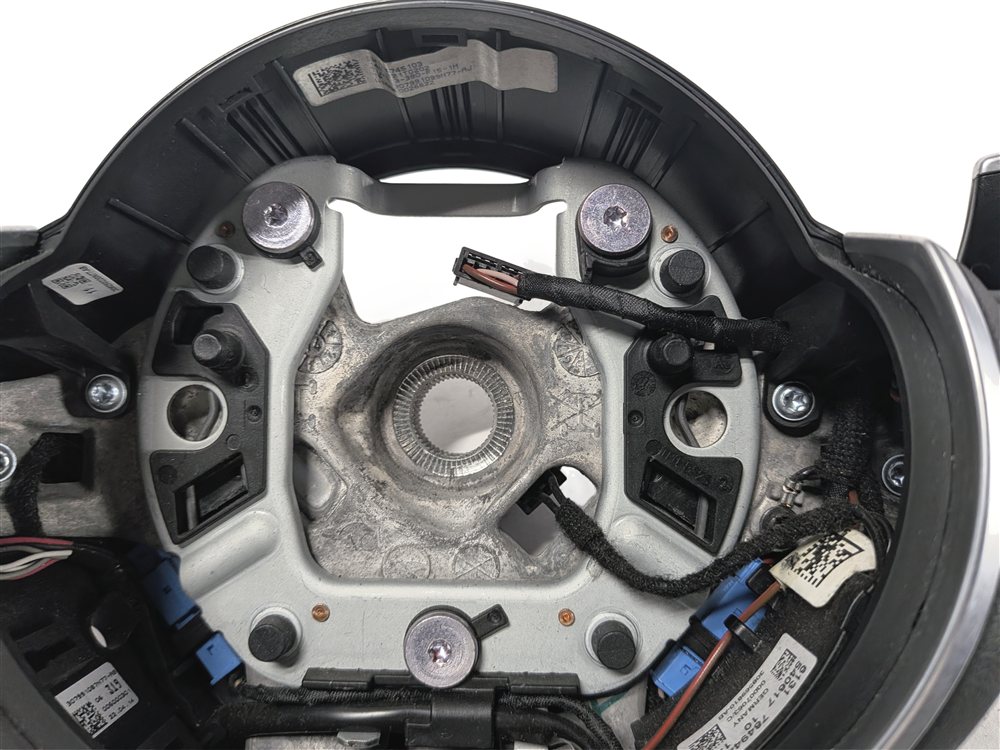 Thumbnail 11: 14-19 BMW X5 X6 F15 F16 M SPORT MULTIFUNCTION STEERING WHEEL w/ PADDLES (Black)