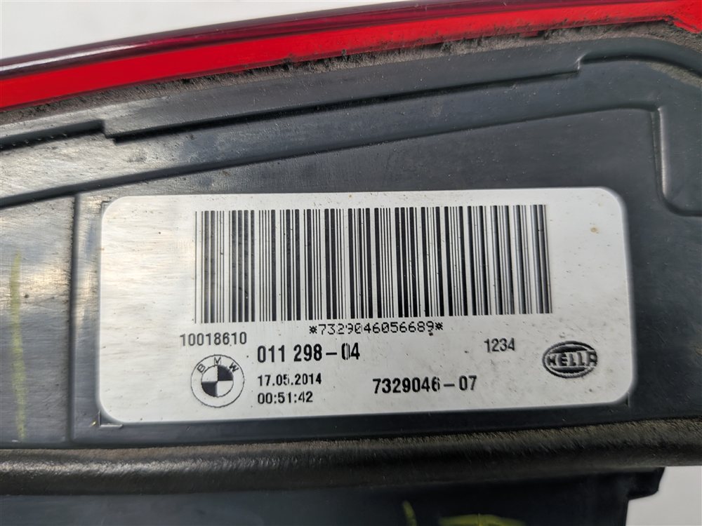Thumbnail 10: 14-18 BMW X5 X5M ///M (F15 F85) RIGHT PASSENGER REAR INNER TAILLIGHT LIGHT LAMP