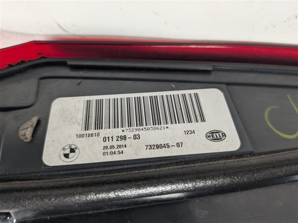 Thumbnail 10: 2014-2018 BMW X5 X5M ///M (F15 F85) LEFT DRIVER REAR INNER TAILLIGHT LIGHT LAMP