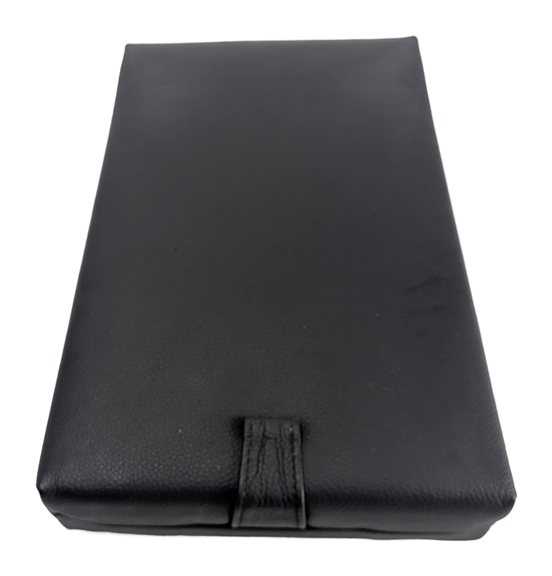Thumbnail 6: 14-18 BMW X5 (F15) REAR CENTER SEAT FOLDING ARMREST CONSOLE CUP HOLDER (Black)