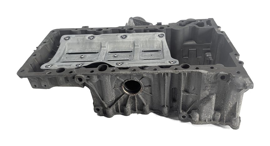 08-17 BMW X5 X5M X6 X6M (E70 E71 E72) 4.4L N63 V8 ENGINE UPPER OIL PAN CRADLE