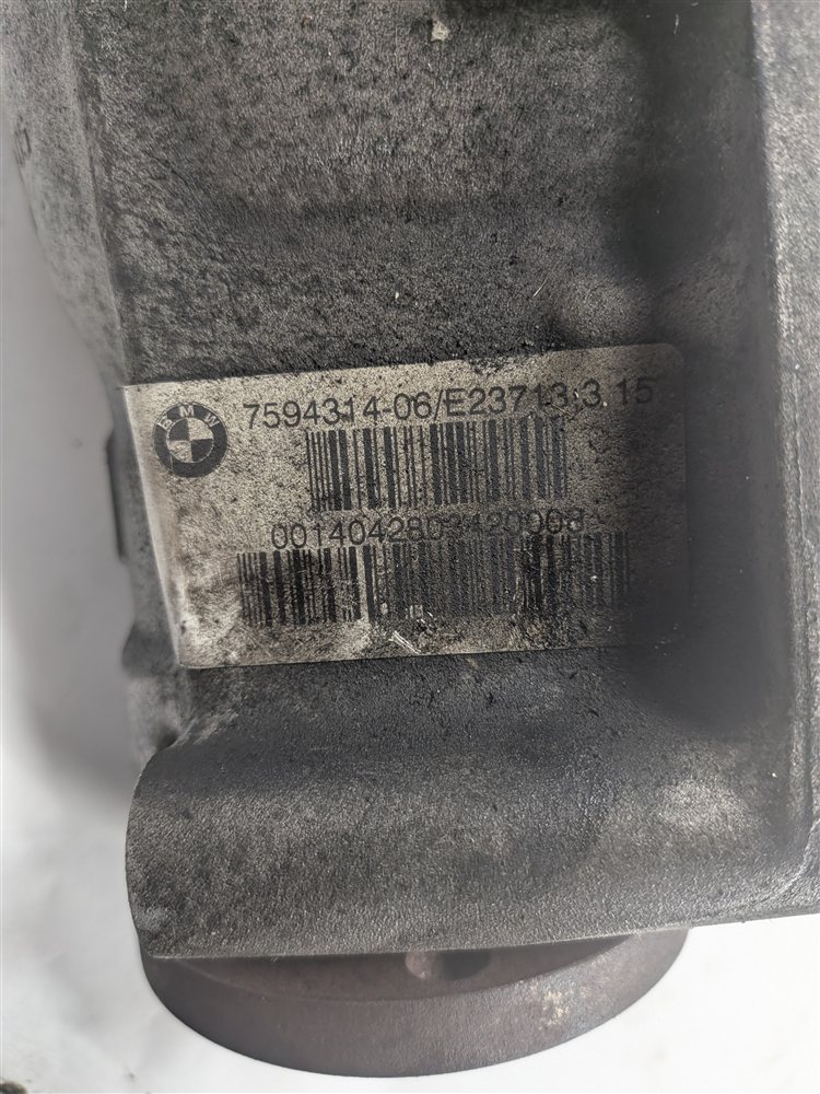 Thumbnail 10: 11-17 BMW X5 X6 (E70 E71) 3.0L / 4.4L TURBO FRONT DIFFERENTIAL GEAR CARRIER 3.15