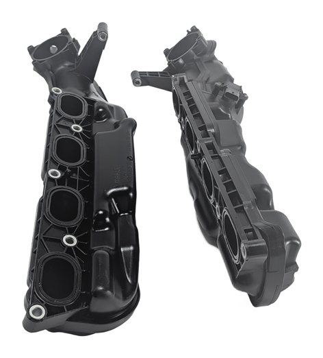 13-19 BMW X5 X6 5 6 7 F01 F10 F15 F16 4.4L N63 LEFT/RIGHT INTAKE MANIFOLD SET/2