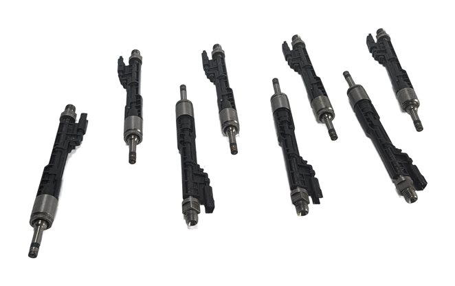 14-19 BMW 550i 650i 750i M5 M6 X5 X6 X5M X6M 4.4L N63 S63 V8 FUEL INJECTOR SET/8