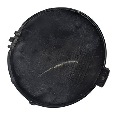 Thumbnail 6: 2014 BMW X5 (F15) FRONT BUMPER TOW TOWING HOOK EYE COVER CAP TRIM (Black)