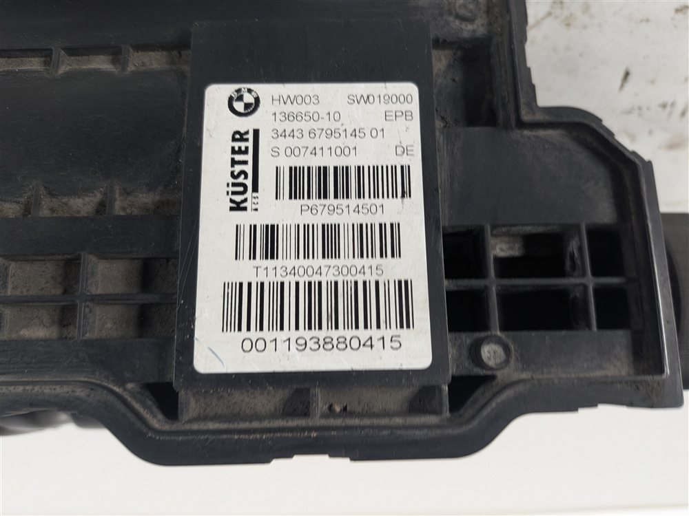 Thumbnail 11: 2014 BMW X5 F15 ELECTRONIC EMERGENCY PARK PARKING BRAKE ACTUATOR MOTOR w/ CABLES