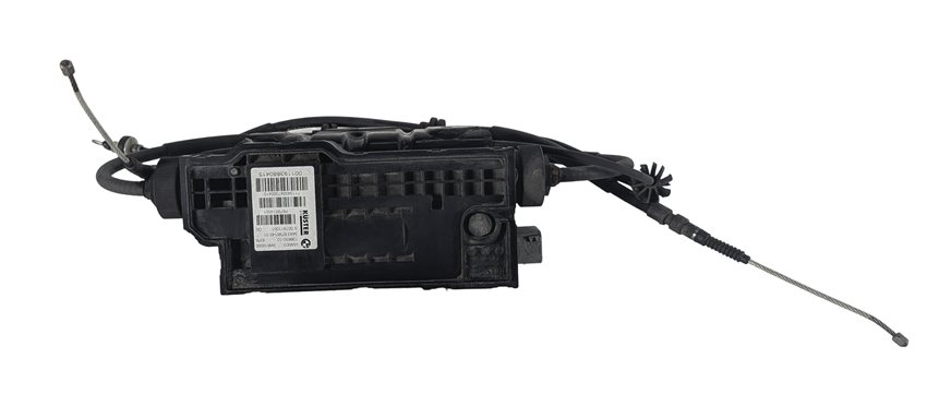 Thumbnail 4: 2014 BMW X5 F15 ELECTRONIC EMERGENCY PARK PARKING BRAKE ACTUATOR MOTOR w/ CABLES
