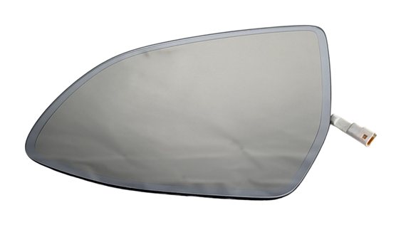 2014 BMW X5 (F15) LEFT DRIVER SIDE VIEW DOOR MIRROR GLASS HEATED AUTO DIMMING