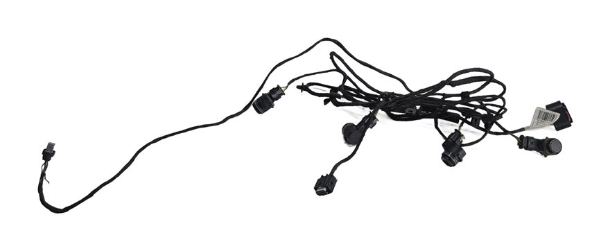 2014 BMW X5 (F15) REAR BUMPER PARK ASSIST PDC SENSORS SET/4 w/ HARNESS (Black)