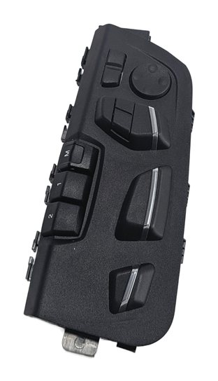 Thumbnail 3: 2014 BMW X5 (F15) FRONT LEFT DRIVER SEAT ADJUST CONTROL SWITCH w/ MEMORY LUMBAR