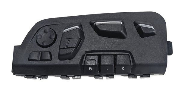 Thumbnail 4: 2014 BMW X5 (F15) FRONT LEFT DRIVER SEAT ADJUST CONTROL SWITCH w/ MEMORY LUMBAR