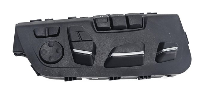 Thumbnail 2: 2014 BMW X5 (F15) FRONT RIGHT PASSENGER MEMORY LUMBAR SEAT ADJUST CONTROL SWITCH